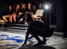 Adelaide Damoah live performance. UNFOLD Space. Image courtesy Jennifer Moyes